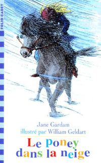 Le poney dans la neige