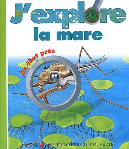 J'explore la mare de tout près