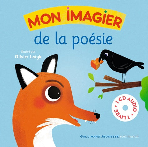 Mon imagier de la poésie - Un livre + Un CD audio - De 2 à 6 ans