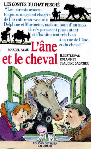 L'âne et le cheval