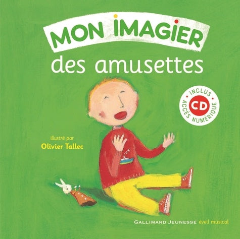 Mon imagier des amusettes (livre-CD) T1