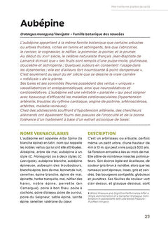 Mes meilleures plantes de santé