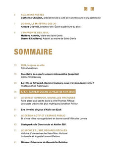 Quand la ville se prend aux jeux