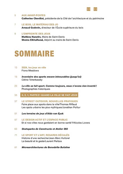 Quand la ville se prend aux jeux