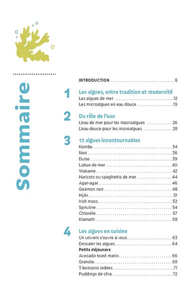 Algues au quotidien