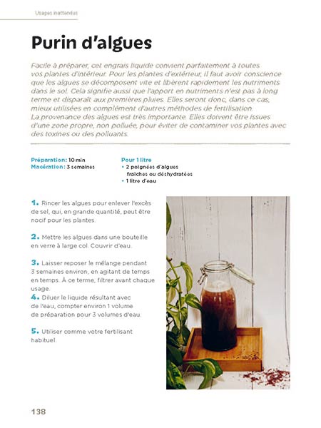 Algues au quotidien
