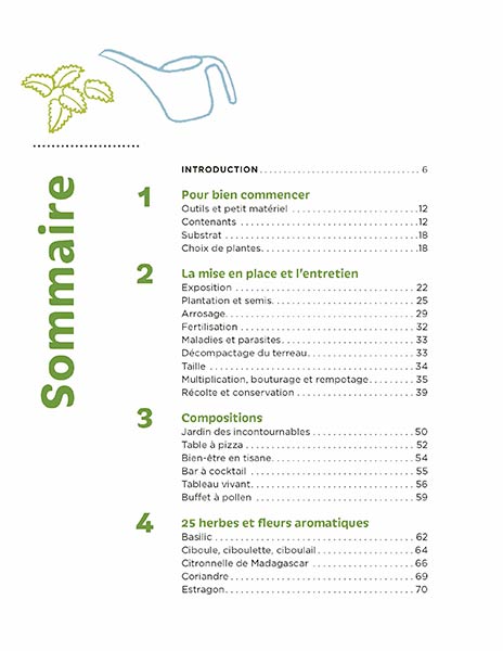 Un jardin d'aromatiques sur mon balcon