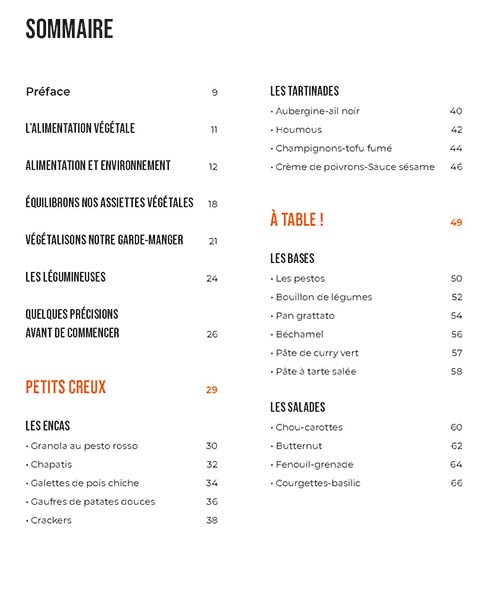 Végétal simple et gourmand
