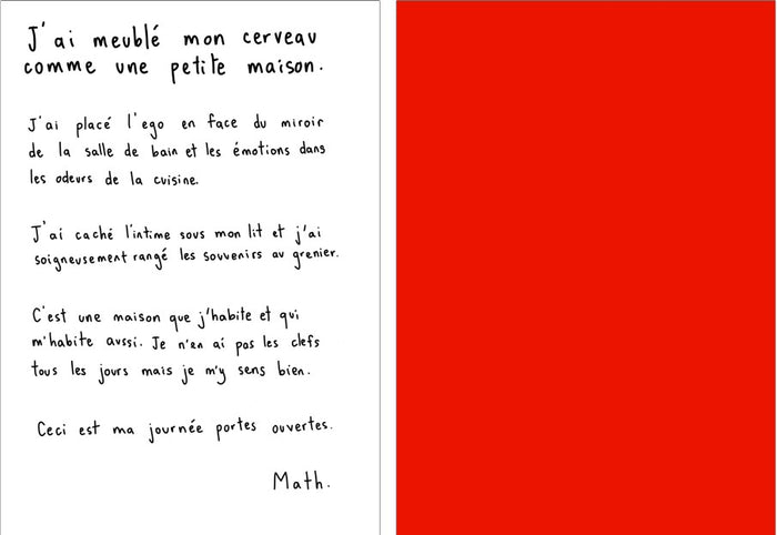 Dans mon cerveau comme à la maison