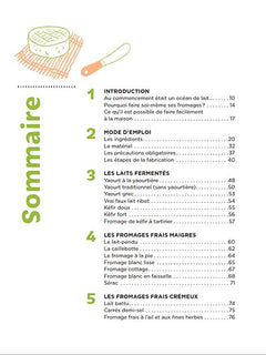 Fromages et laitages naturels faits maison