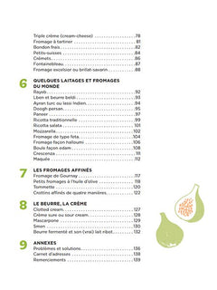 Fromages et laitages naturels faits maison