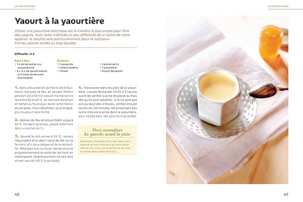 Fromages et laitages naturels faits maison