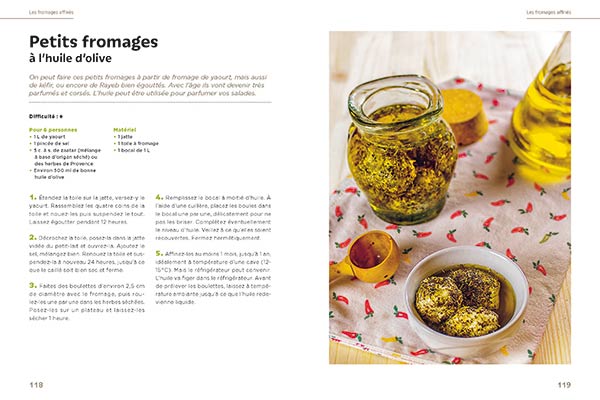 Fromages et laitages naturels faits maison