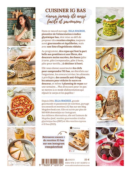 Mes recettes IG bas en 5 ingrédients max !