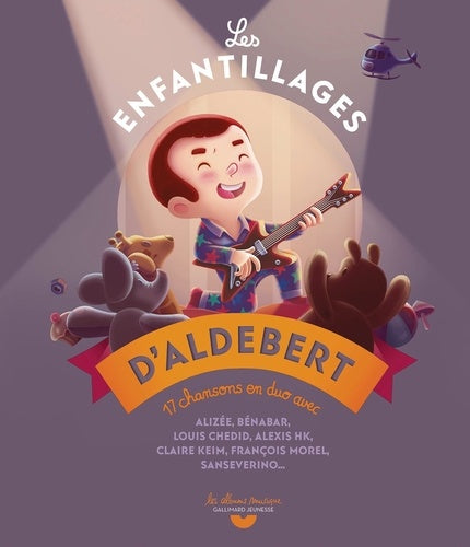 LES ENFANTILLAGES D'ALDEBERT LIVRE-CD