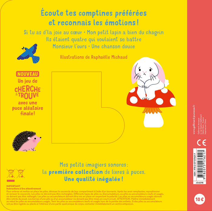 Mes émotions en comptines