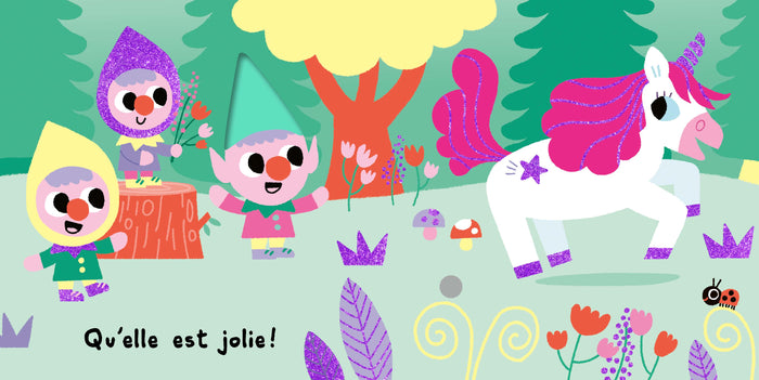 Ma licorne enchantée à toucher