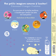 Mes berceuses à toucher - Mes petits imagiers sonores