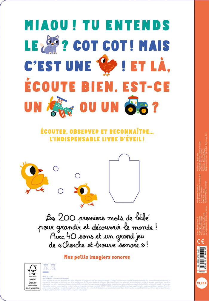 Mon grand imagier des sons