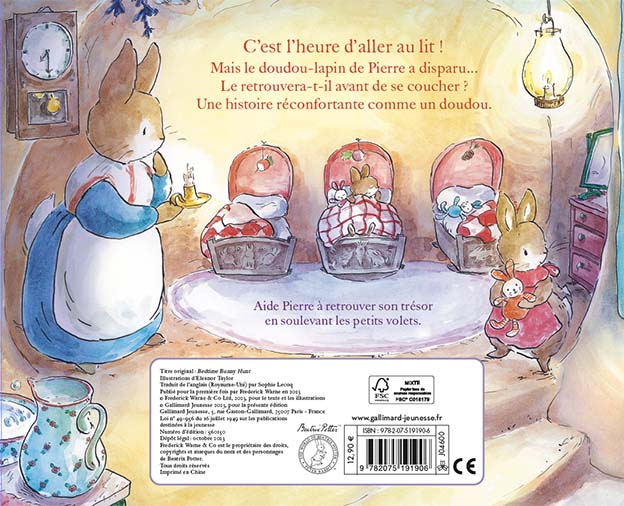 Le monde de Pierre Lapin - Un doudou pour dormir