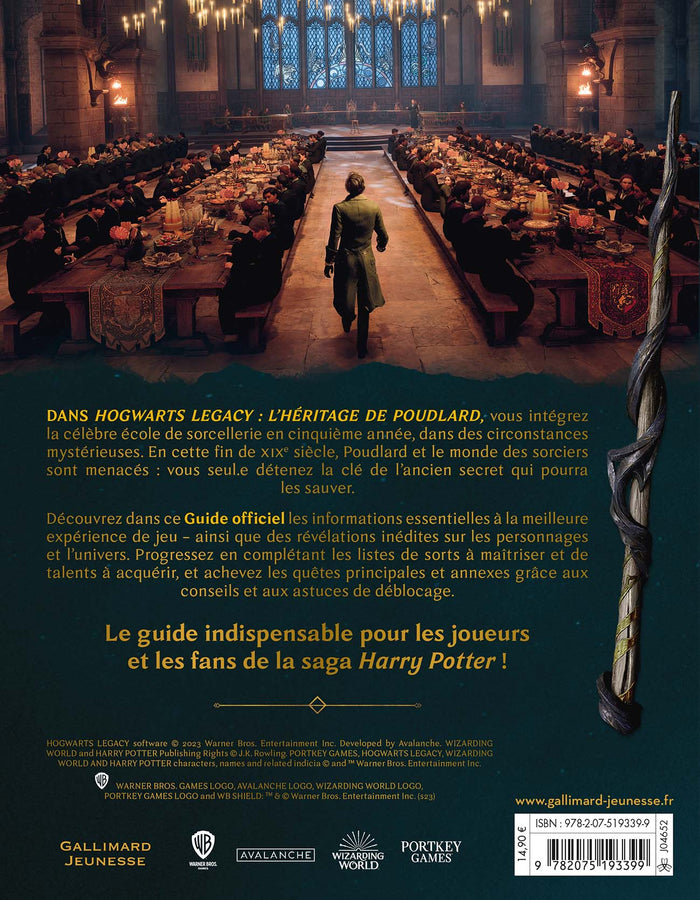 Harry Potter - Hogwarts Legacy - Le guide officiel du jeu