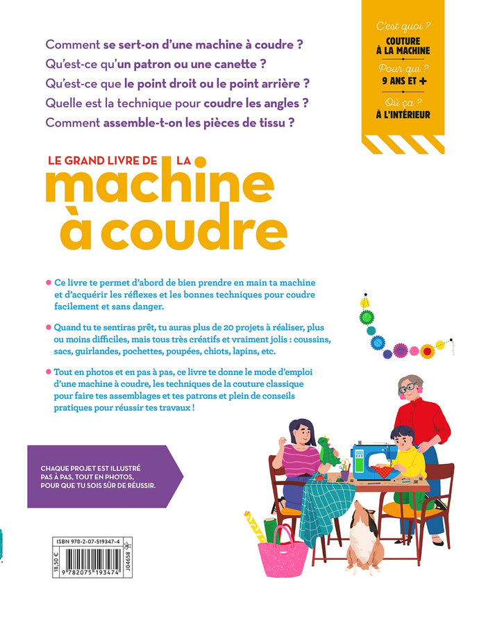 Le grand livre de la machine à coudre