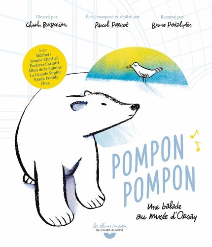 Pompon, Pompon: Une balade au musée d'Orsay-Livre-CD avec QR code