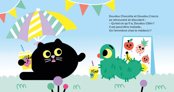 Doudou câlin veut un bisou