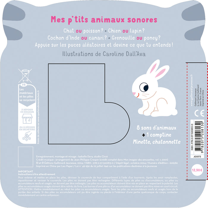 Miaou ! Les sons de mes animaux préférés