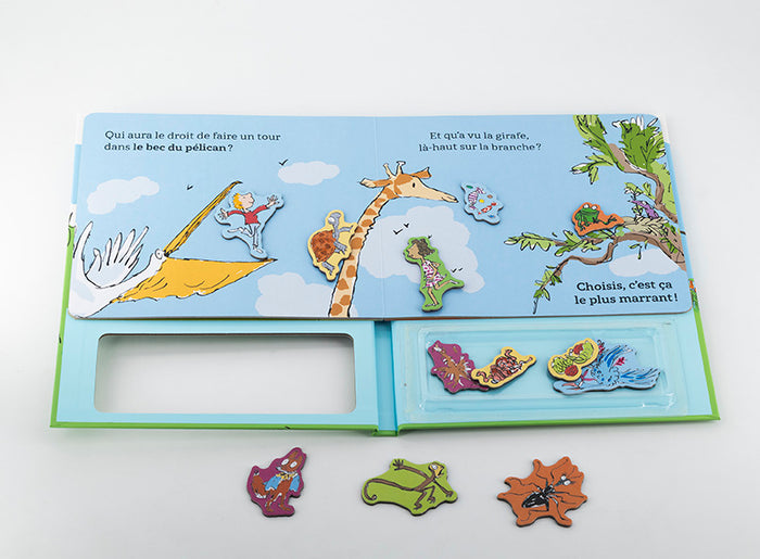 L'extraordinaire livre magnets