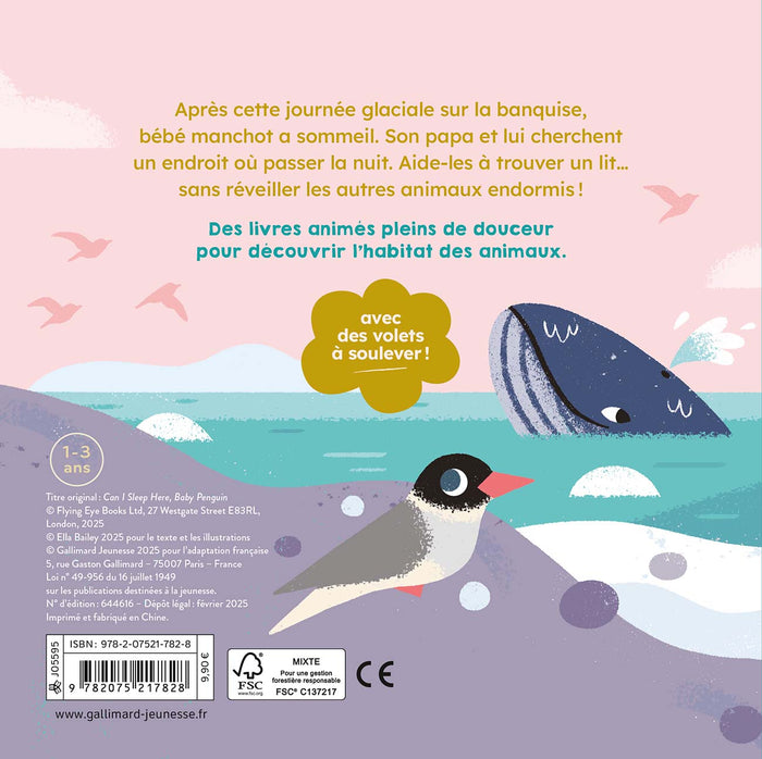 Dors bien, bébé manchot !