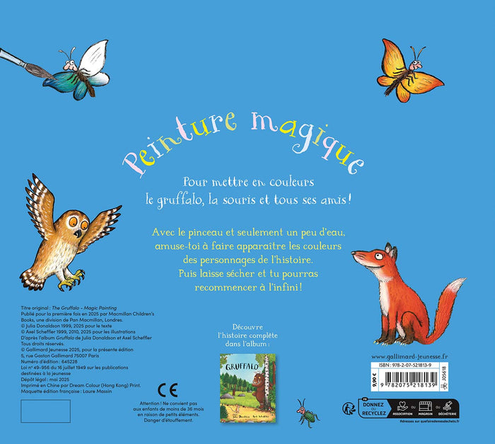 Gruffalo - Peinture magique