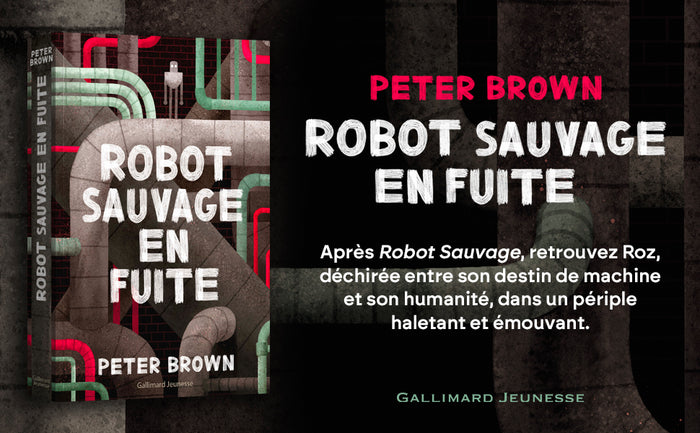 Robot sauvage en fuite