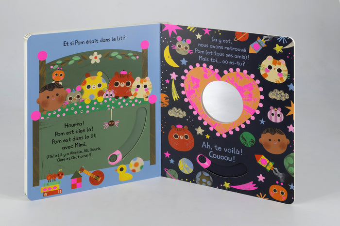 Vois-tu Pom dans la maison ?