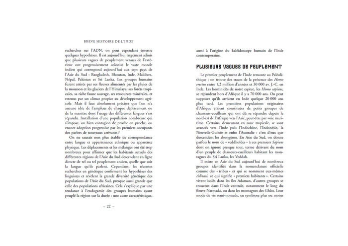 Brève histoire de l'Inde