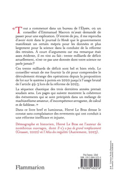 La réforme des retraites expliquée... au gouvernement