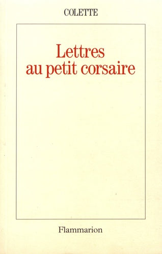 Lettres au petit corsaire