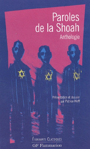 paroles de la shoah