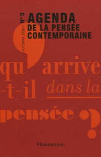 Agenda de la pensée contemporaine