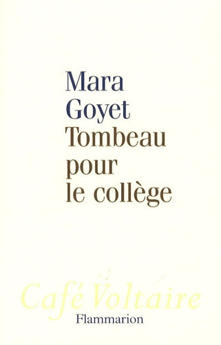 Tombeau pour le collège