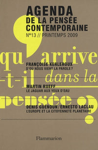 Agenda de la pensée contemporaine