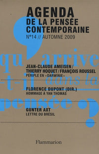 Agenda de la pensée contemporaine