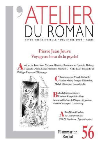 L'Atelier du roman: Pierre Jean Jouve, voyage au bout de la psyché