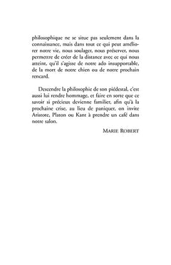 Kant tu ne sais plus quoi faire, il reste la philo