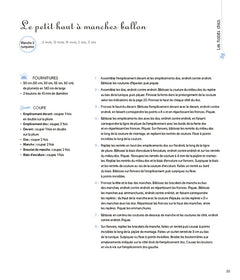 Modèles et patrons de 0 à 3 ans