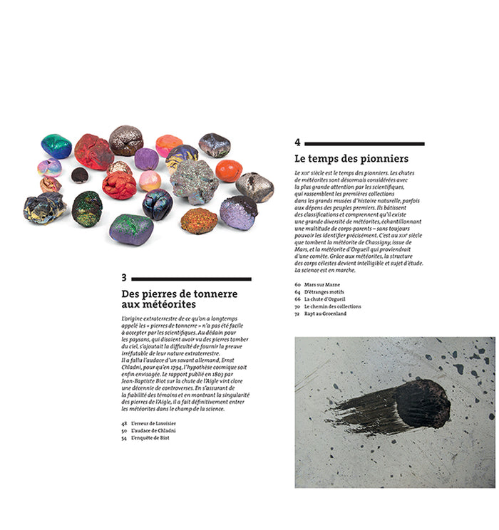 Une belle histoire des météorites