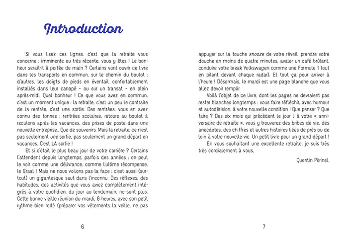 Vivement la retraite !