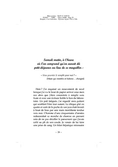 Bonjour, c'est l'infirmière !