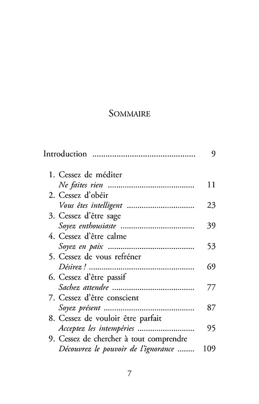 Foutez-vous la paix!: Et commencez à vivre