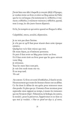 Il n'est jamais trop tard pour éclore